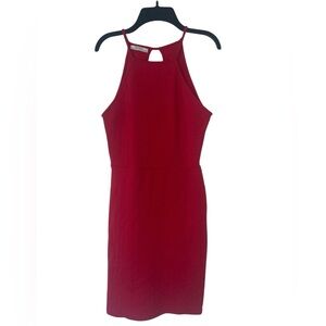 Mini Red Bershka Dress